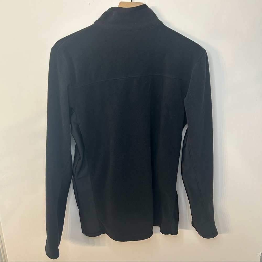 Columbia Men’s Black Half Zip Fleece Pullover, Size Medium - Picture 5 of 7